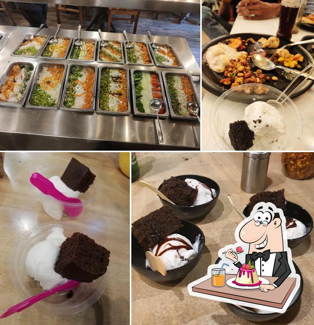 Unlimited Pizza world provides a variety of desserts