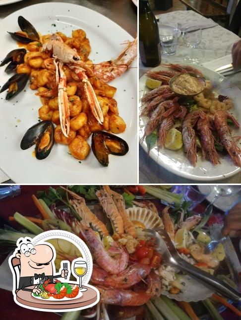 Scegli tra i vari pasti di mare proposti a Risto pizza Uncino Gallery Hamburgheria