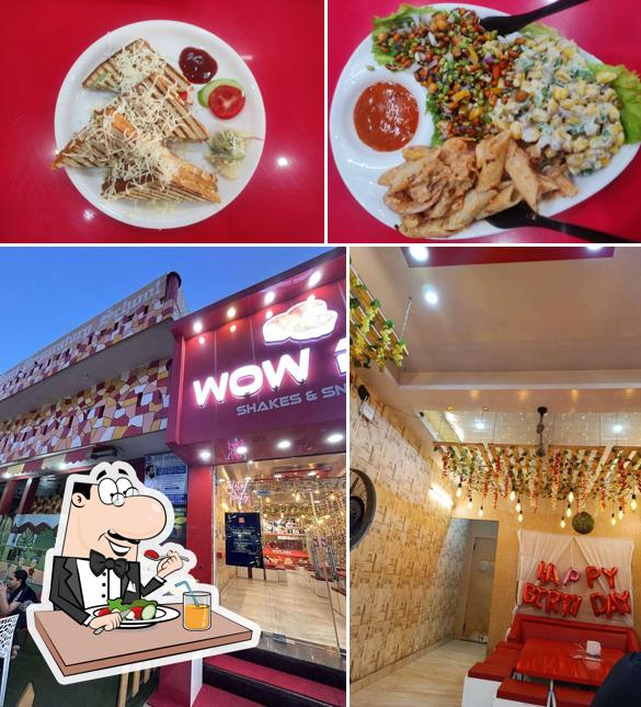 The restaurant's food and interior