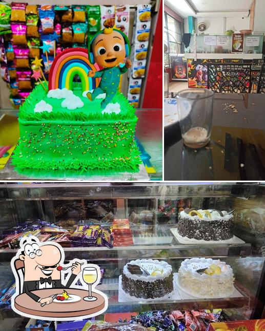 Among various things one can find food and beverage at Ganga Bakery