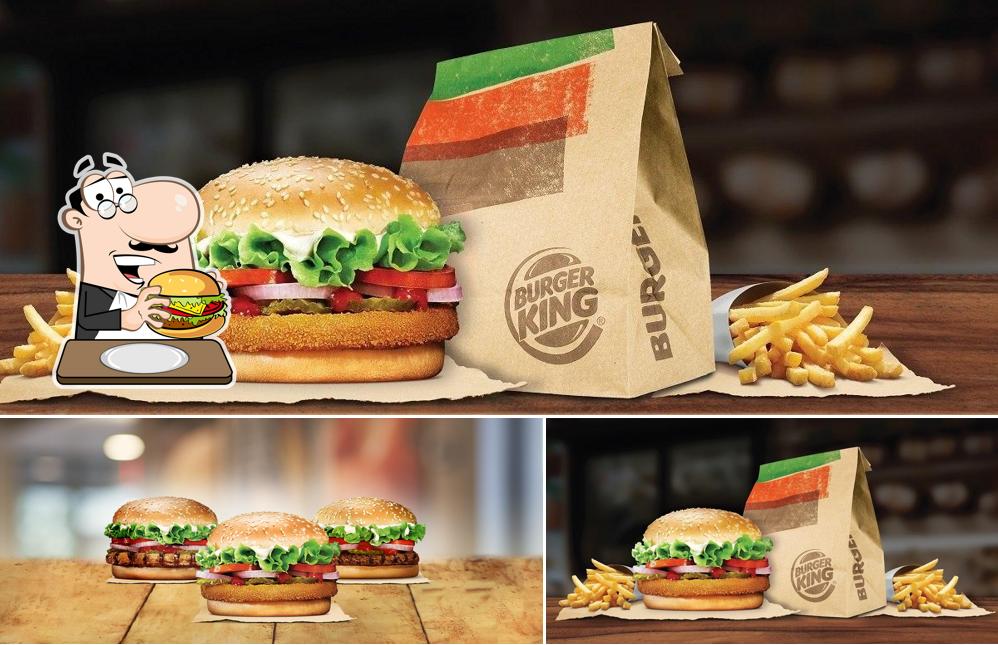 Order a burger at Burger King