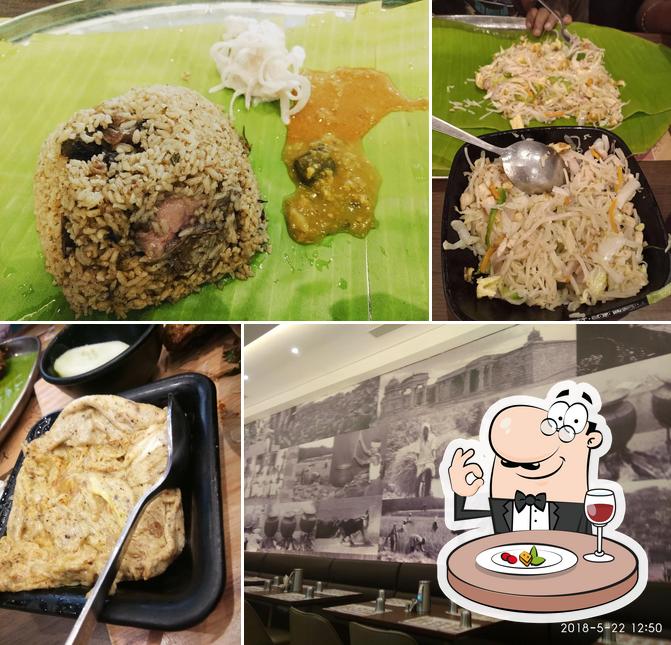 Food at Dindigul Thalappakatti Restaurant Kalavasal