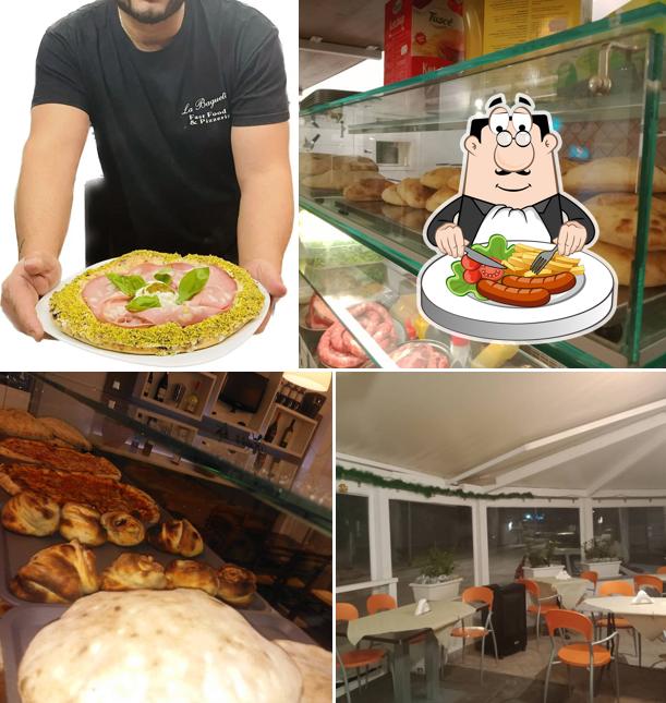 Questa è la foto che raffigura la cibo e interni di La Baguette fast food