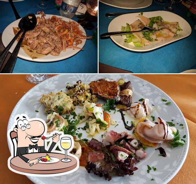 Platti al Ristorante Al Borgo Marino