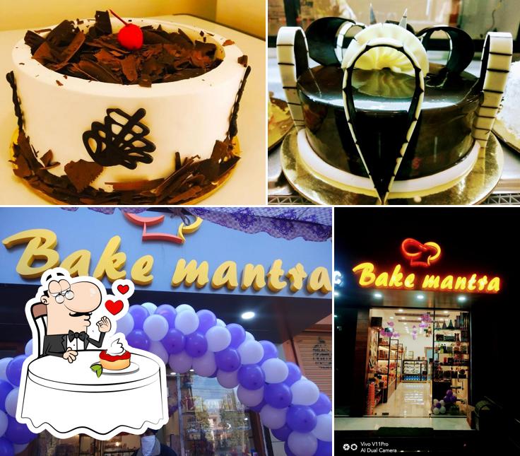 Bake Mantra offers a variety of sweet dishes