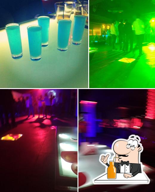 Enjoy a beverage at Quazara Lounge