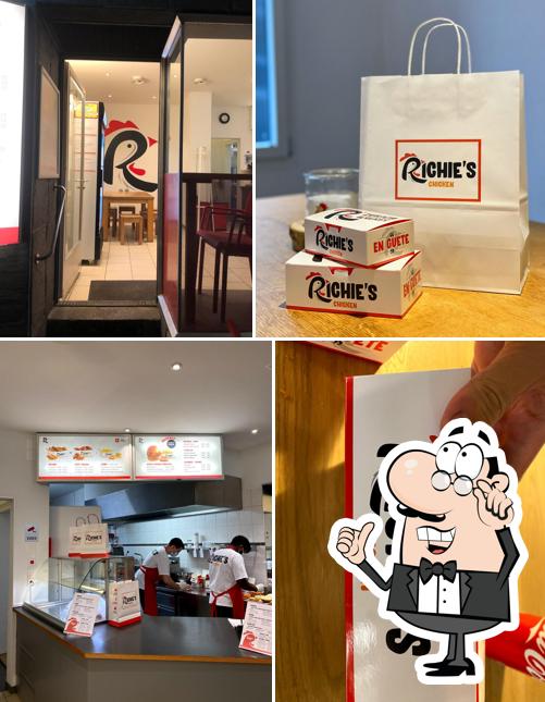 Gli interni di Richie's Chicken