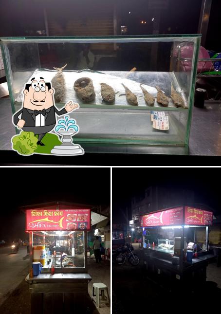 Shifa Fish Fry is distinguished by exterior and food