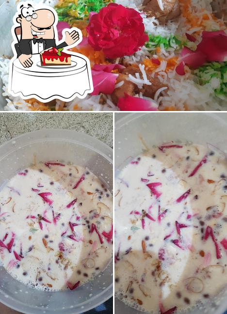 Sidi's Chicken Dabeli provides a number of desserts