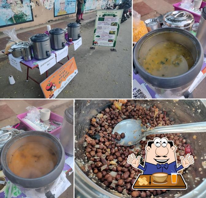 Vazhga valamudan Soup shop- veg soup