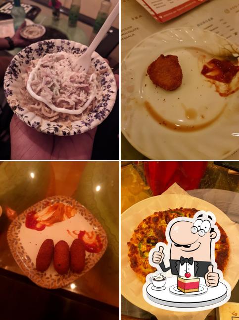 #Adda Cafe offers a variety of sweet dishes