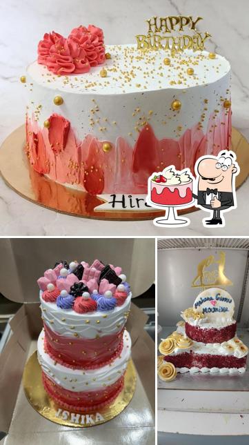 Red velvet cake at Brindavan Bakery