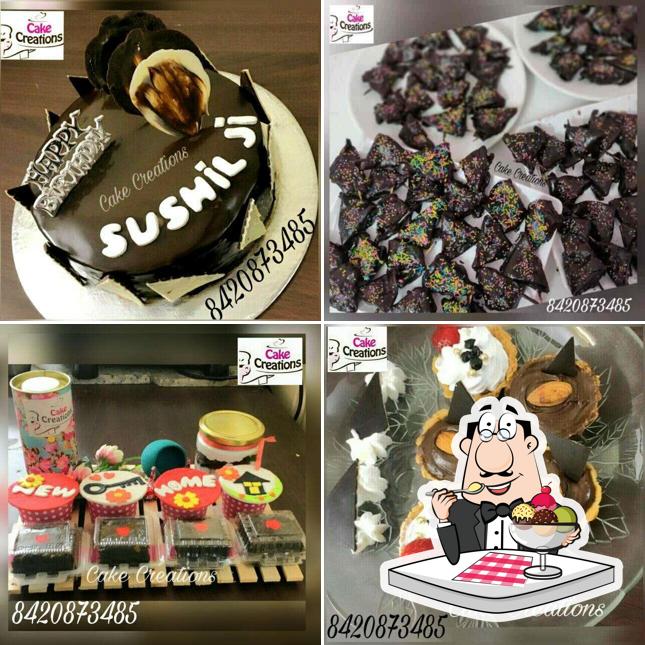 Cake Creations offers a variety of sweet dishes