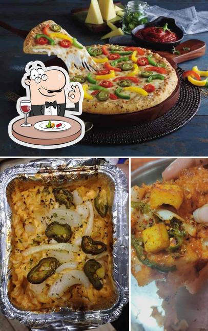 Food at Domino's Pizza