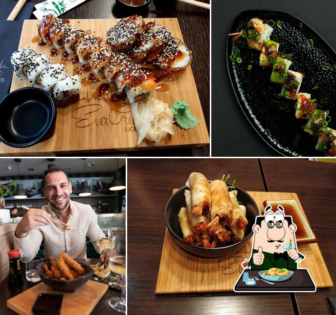 Cibo al Evergreen Sushi Bar