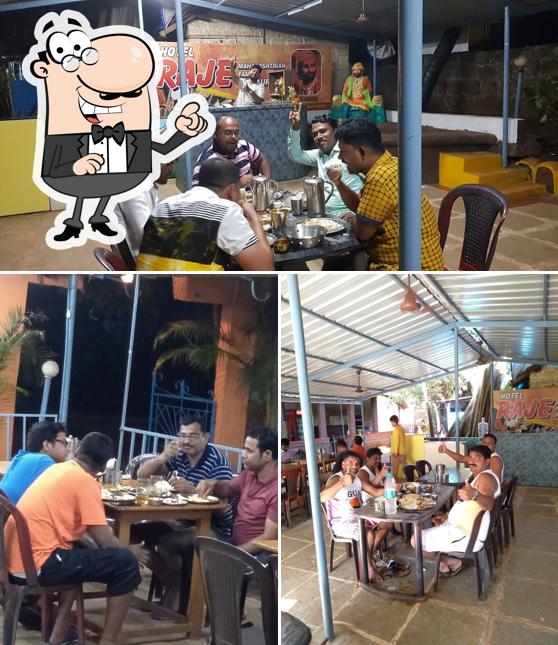 Take a seat at one of the tables at Goan Classic Family Restaurant & Bar