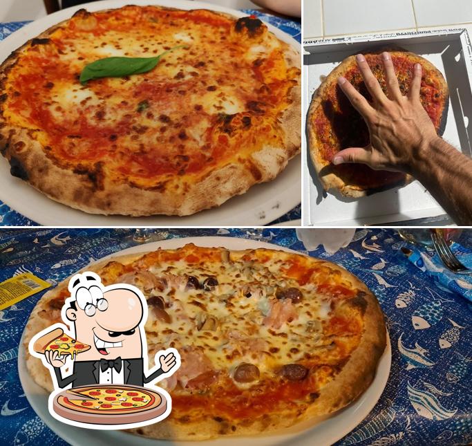 Prenditi tra le svariate varianti di pizza