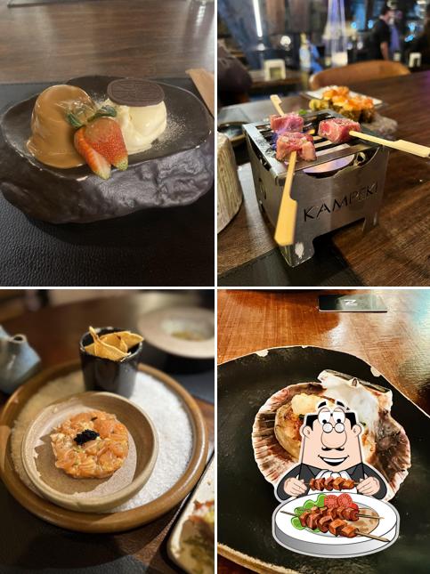 Comida em Kampeki Sushi