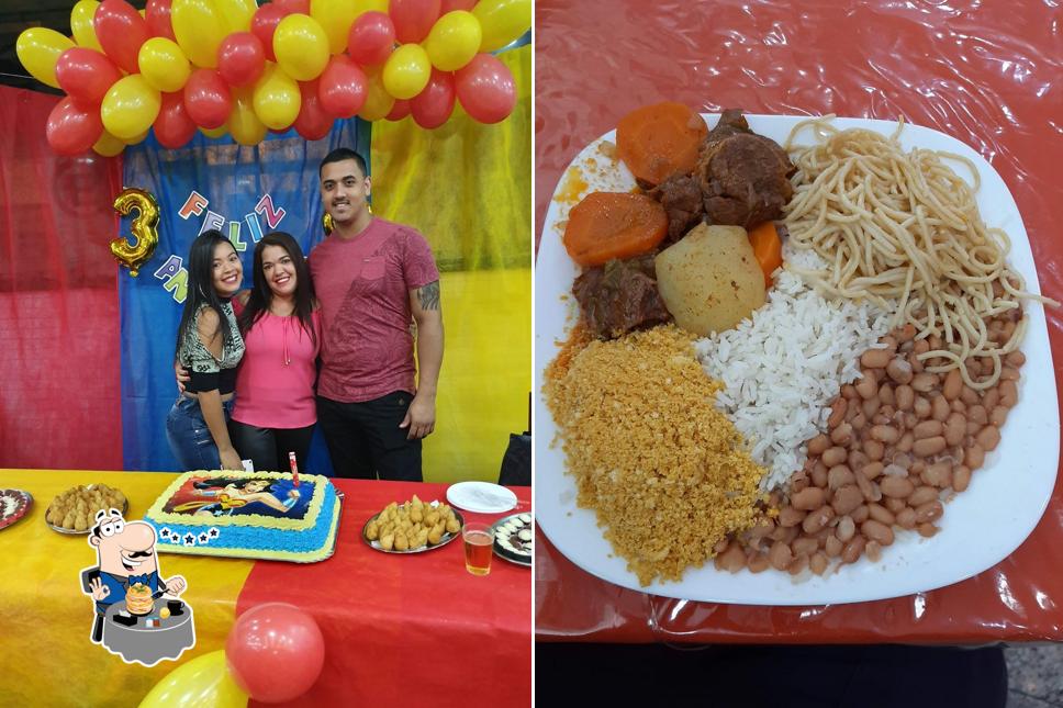 Comida em Lanchonete e Restaurante Hamburguer ABC