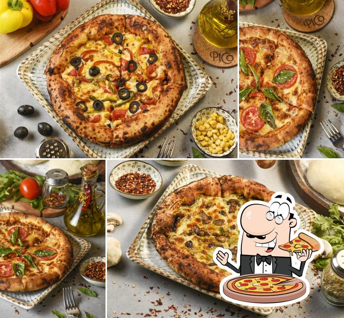 At Pico - Pizzeria & Coffee Bar, you can get pizza
