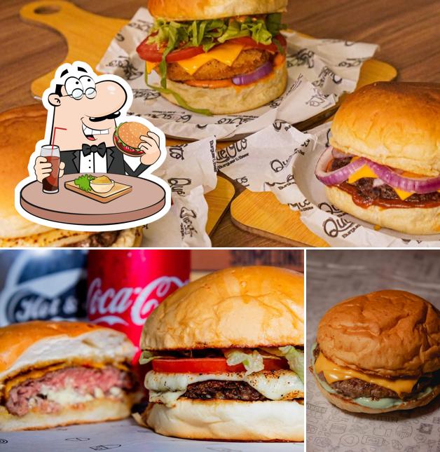 Peça um hambúrguer no QuéÔto Burguer Hamburgueria Artesanal