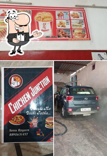 See this pic of Chicken junction