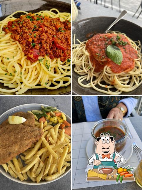 Spaghetti alla bolognese al Restaurant Edelweiss Mürren