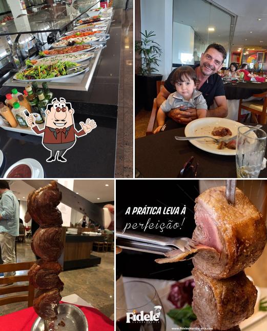Comida em Fidele Churrascaria