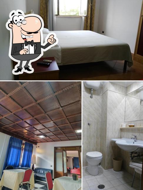 Gli interni di Grand Hotel Pavone