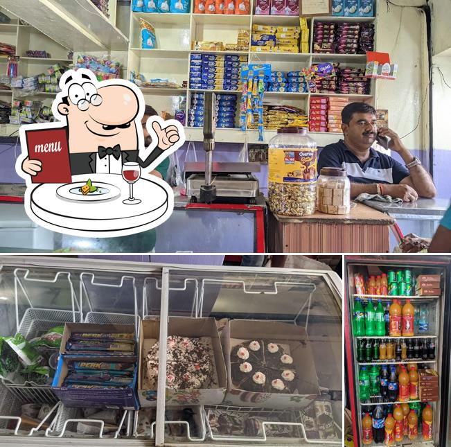 The picture of food and beverage at Hariom sweets, sudha milk parlour & chat