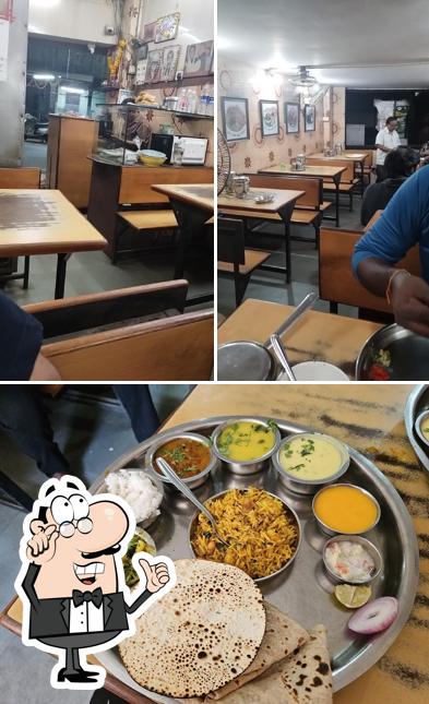 The interior of Mayur Lunch Home