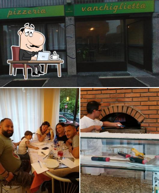 Gli interni di Pizzeria Vanchiglietta