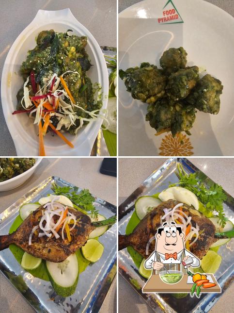Seaweed salad at Pyramid Food Court