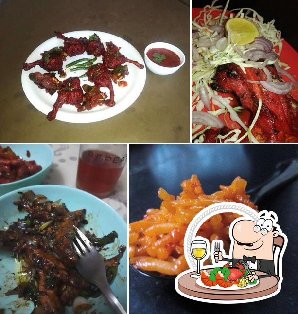 Get seafood at Shri Sainath