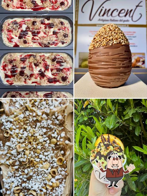 Cibo al Vincent Gelateria Yogurteria