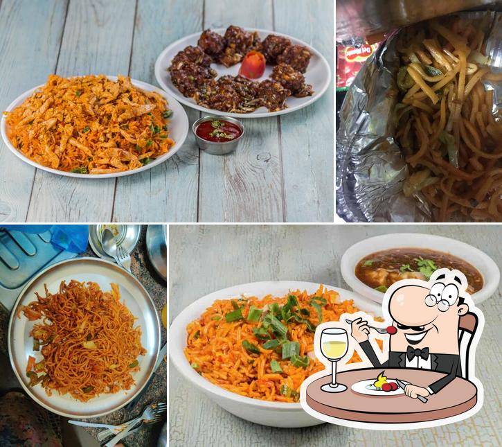 Food at Schezwan Restaurant