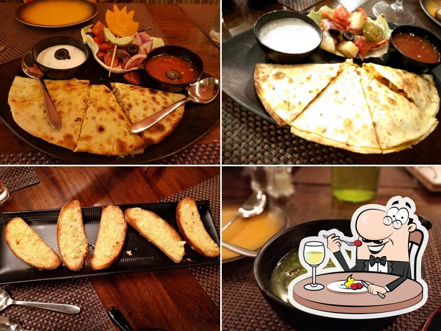 Food at The Oak's Restaurant and Banquet Hall