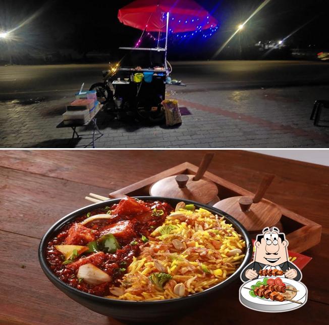 The picture of food and exterior at Wow