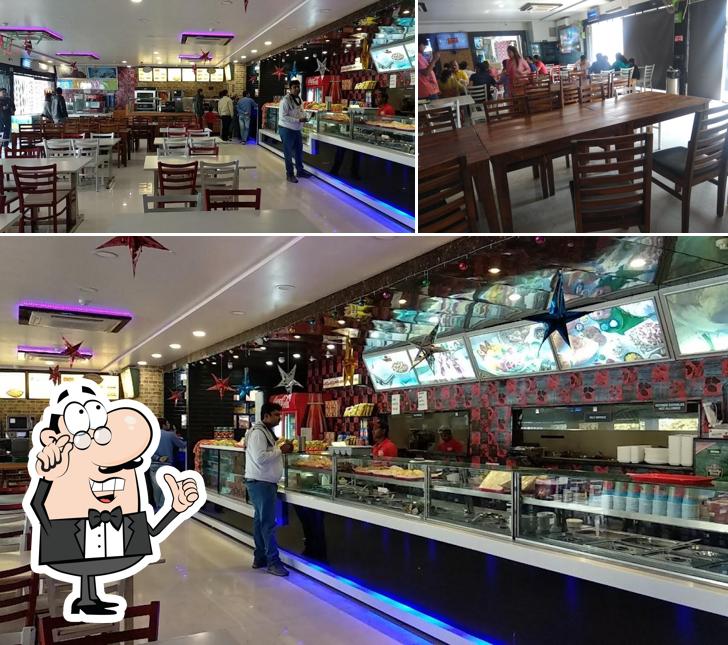 The interior of Bikano Family Restaurant / Bikanervala ( Magic Food Zone)