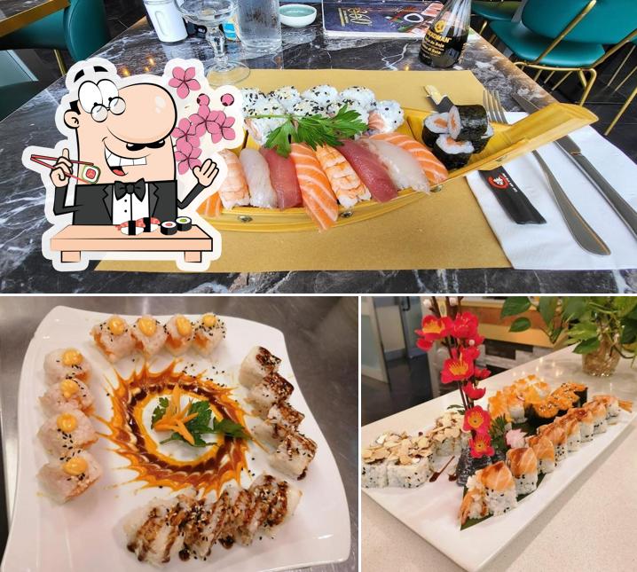 Prenditi le varie opzioni di sushi