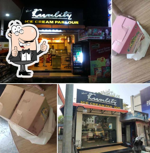 Look at this image of New Kwality Ice Cream Parlour