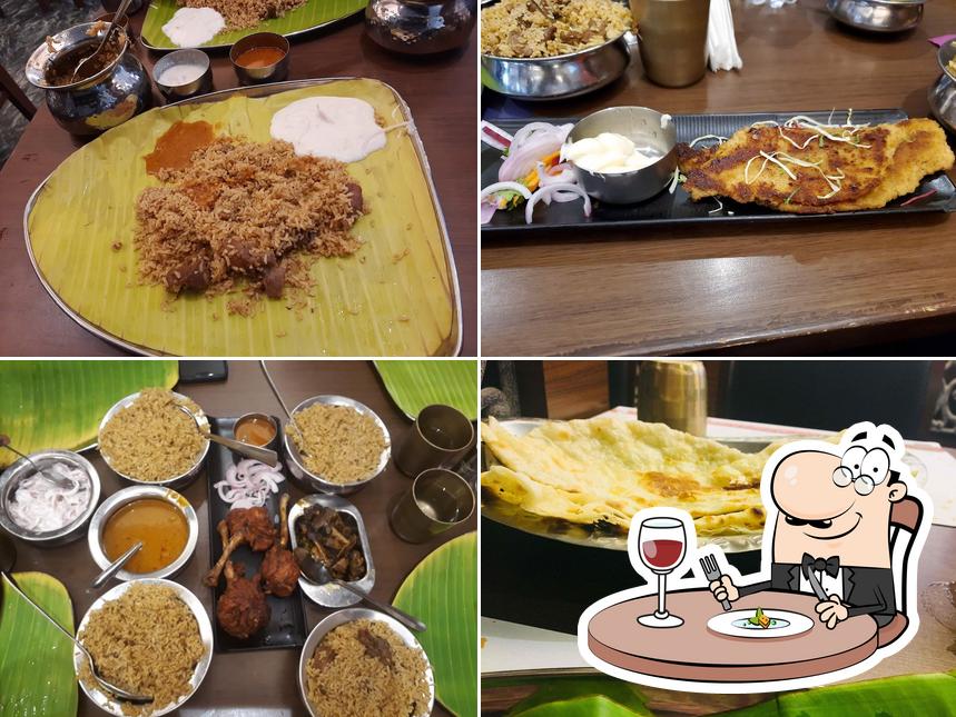 Meals at Dindigul Thalappakatti Restaurant - Gandhipuram
