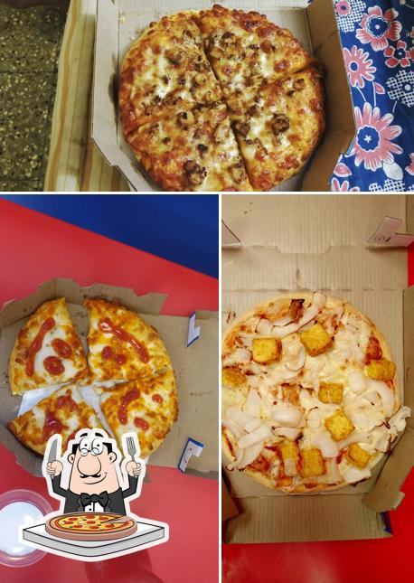 Get different kinds of pizza