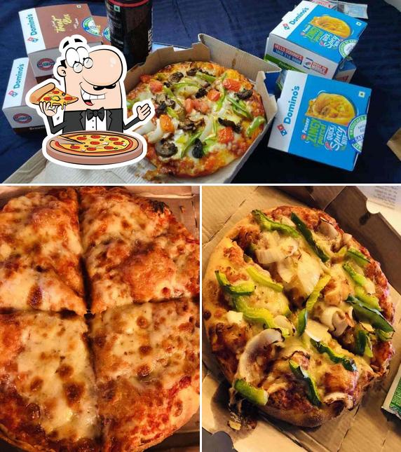 Get pizza at Domino's Pizza