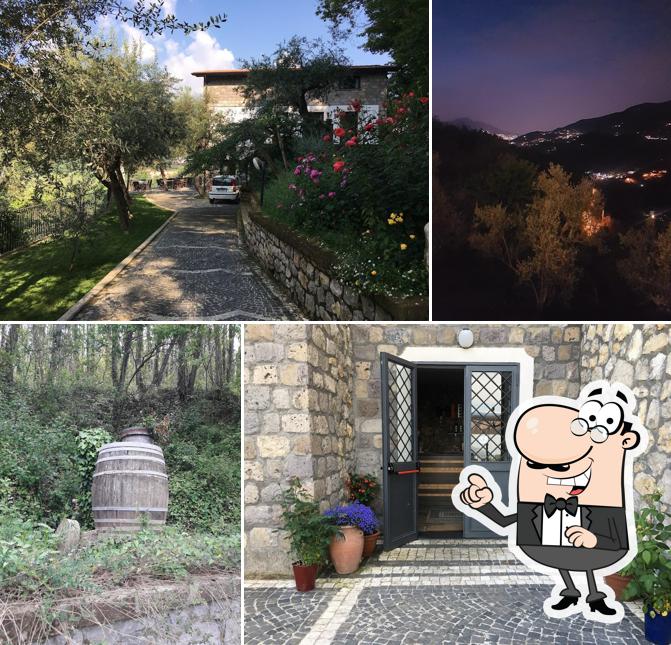 Goditi la vista dagli esterni di Il Casale del Mirto