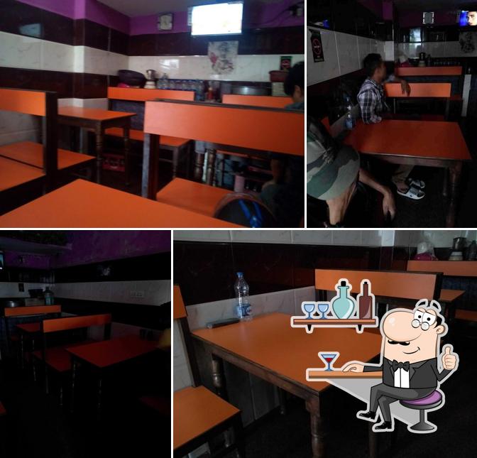 The interior of Kolkata Kitchen