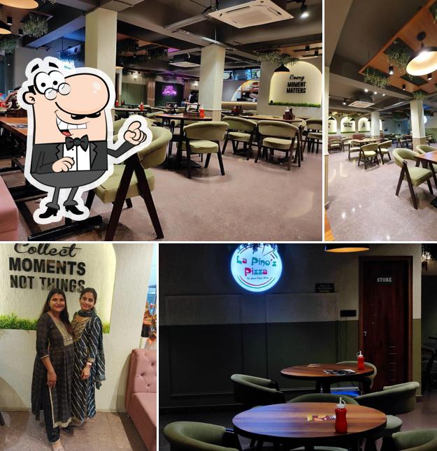 The interior of La Pino'z Pizza