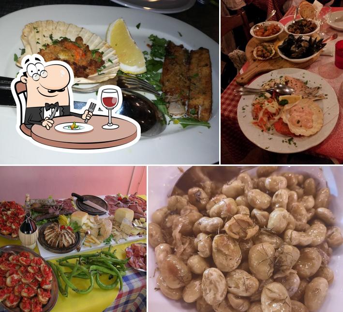 Platti al Locanda del Tavolo Matto