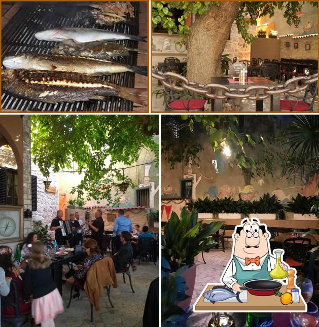 Marko Polo Restaurant and Rooms serve un menu per gli amanti dei piatti di mare