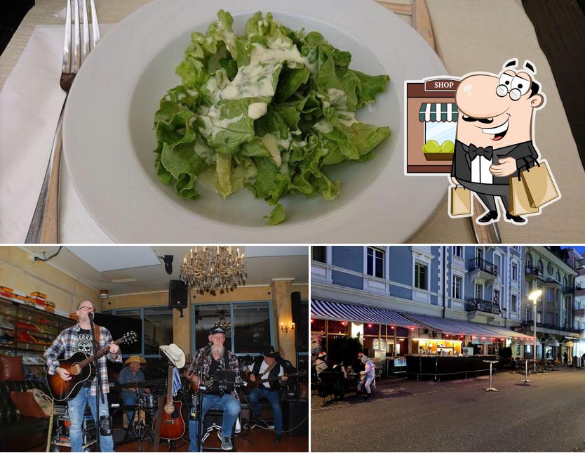 Tra le varie cose da Baracoa Bar Restaurant si possono trovare la esterno e cibo